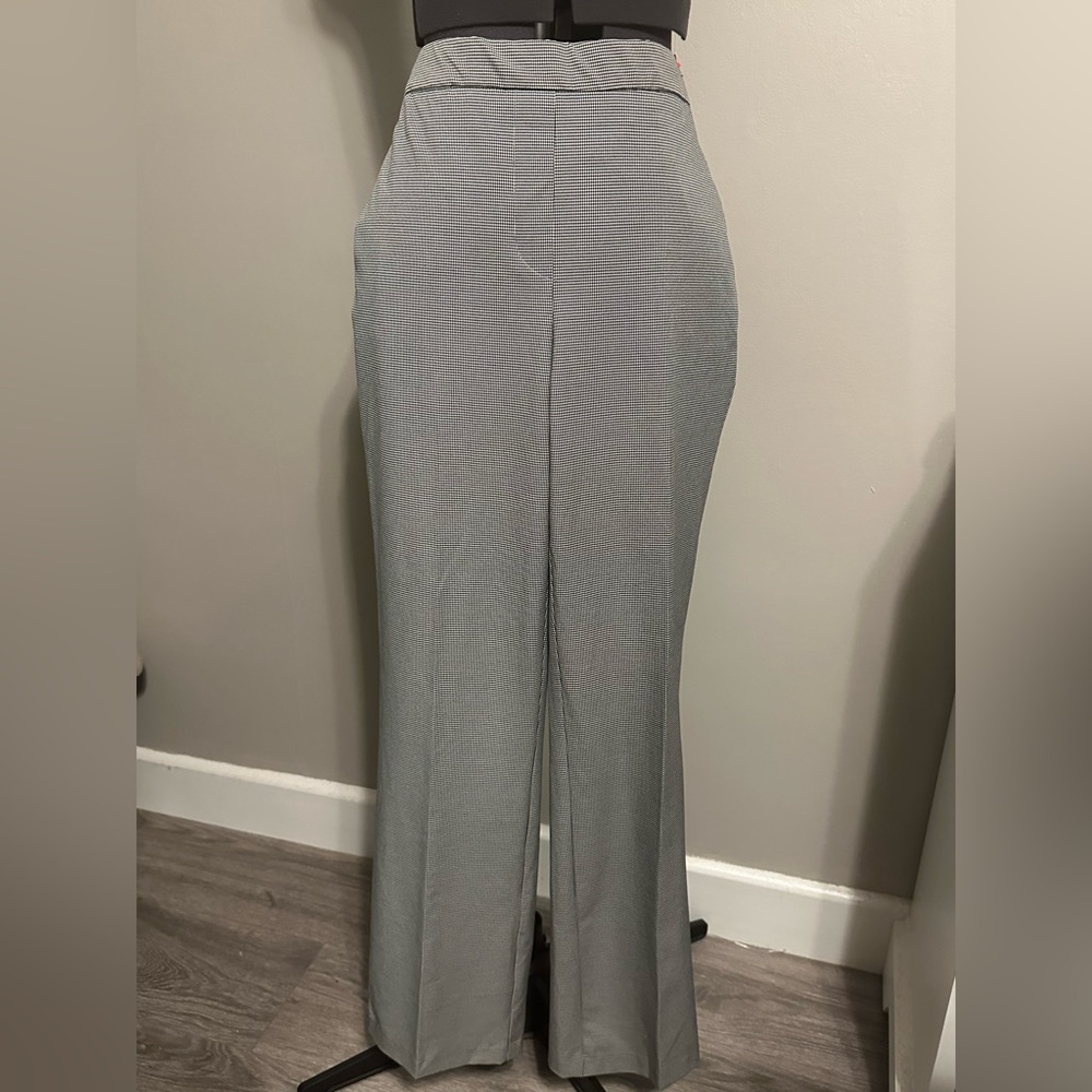 NWOT Rachel Zoe Black and White Houndstooth Pants
